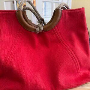 Michael Kors Red Shoulder Bag